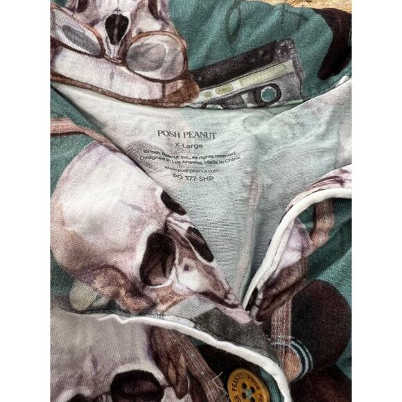 Posh Peanut Women's Sheldon Luxe Pajama Set XL - Picture 3 of 6